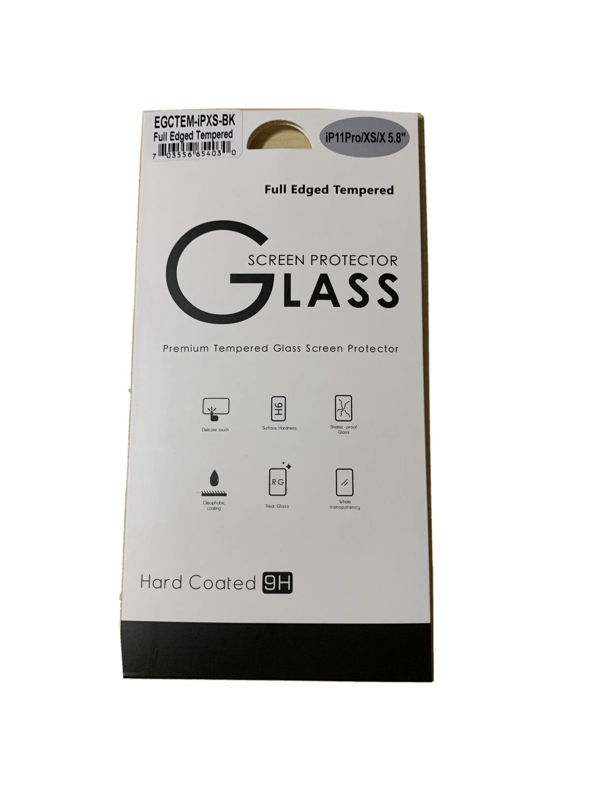 tempered glass screen protector .