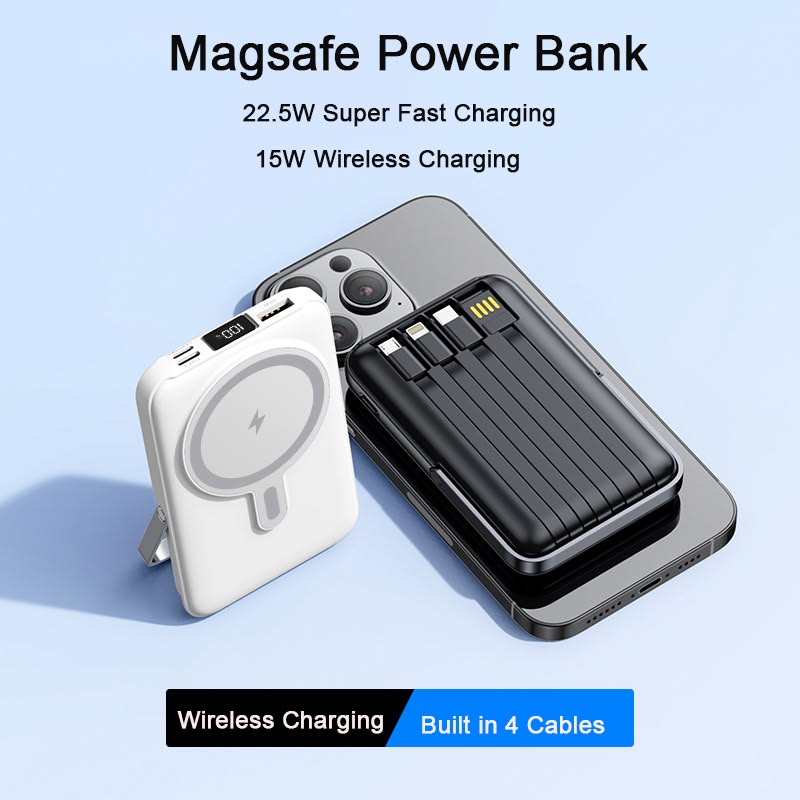 magnetic wireless power bank 20000mAh