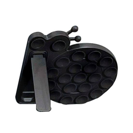 Snail-shaped silicone suction cup phone holder