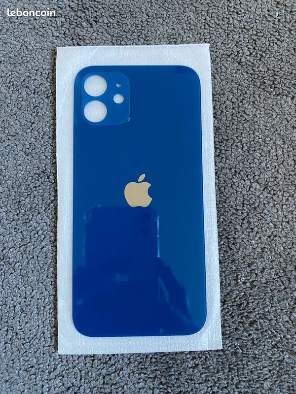 a blue replacement back housing cover .